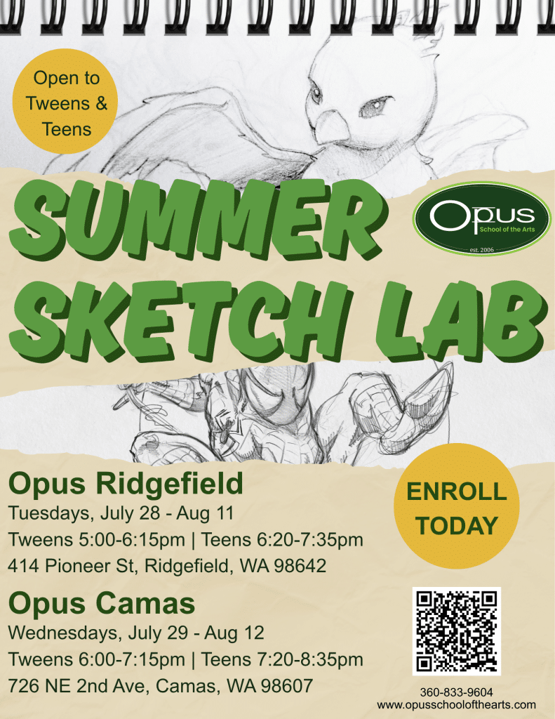 Summer Sketch Flyer for Print